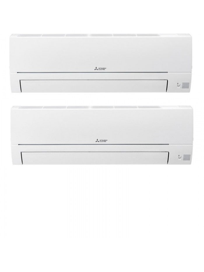 Mitsubishi Electric Duo-Split Wand Airco 9000+9000 - Afbeelding 2