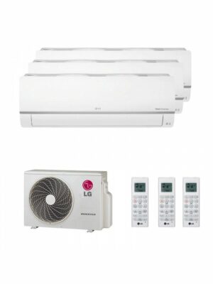 LG Triple-Split Wand Airco 9000+9000+9000