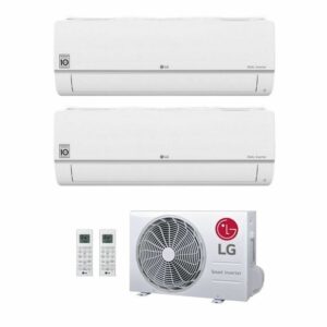 LG Duo-Split Wand Airco 12000+18000